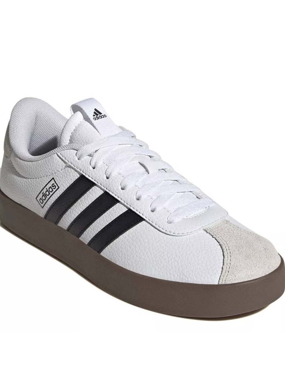 adidas VL Court Bold Sneakers White Black Gum Platform Women’s Size 8